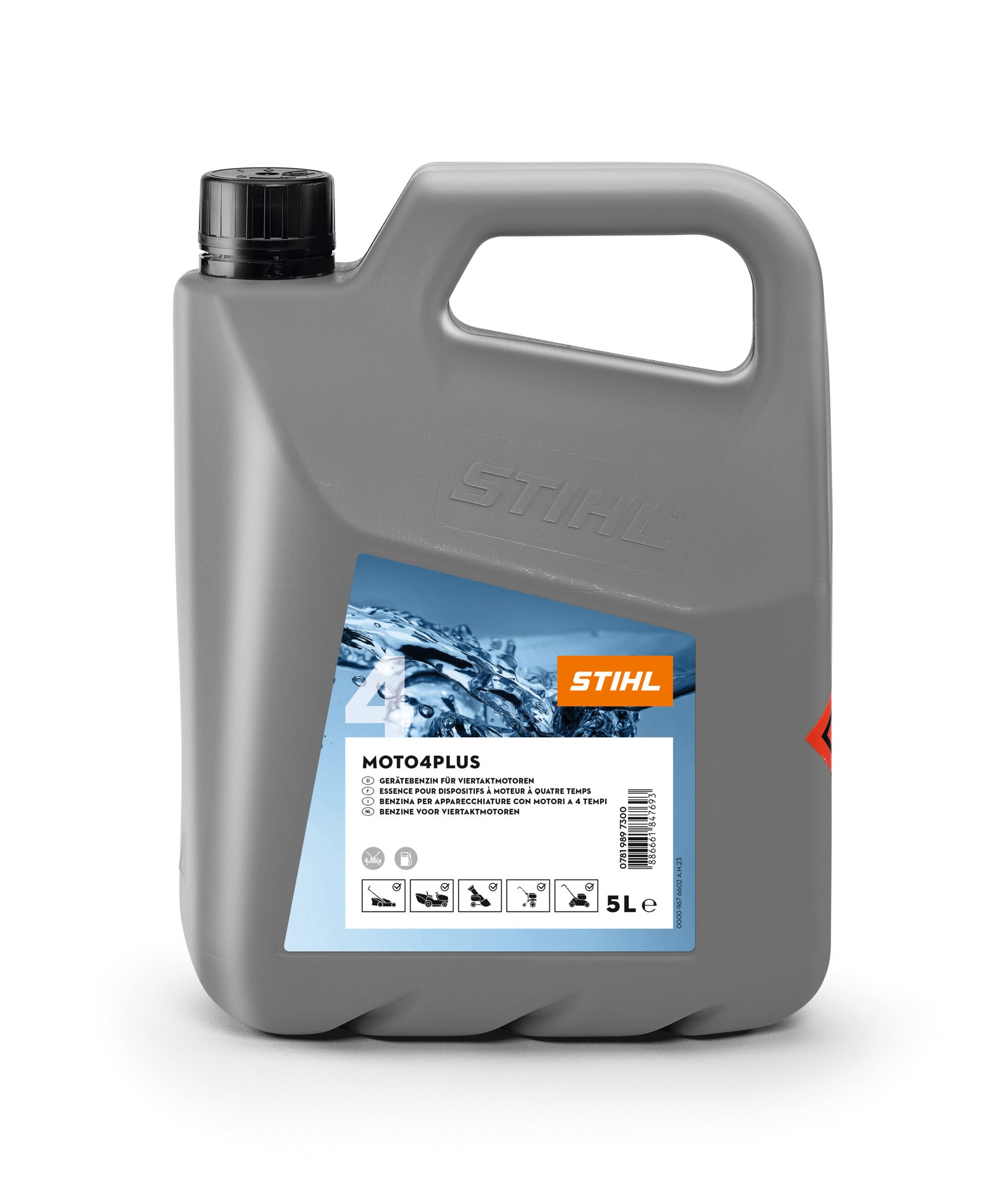 Essence STIHL Moto4Plus pour moteur 4 temps 5 L
