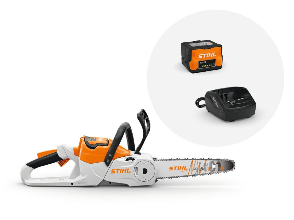 Tronçonneuse à batterie STIHL MSA 60 C-B 30 cm - Pack batterie et chargeur